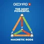 Geomag Supercolor Panels Recycled 377 - Jeu de construction magnétique 35 pièces - Plastique 100% recyclé - Éducatif 3D