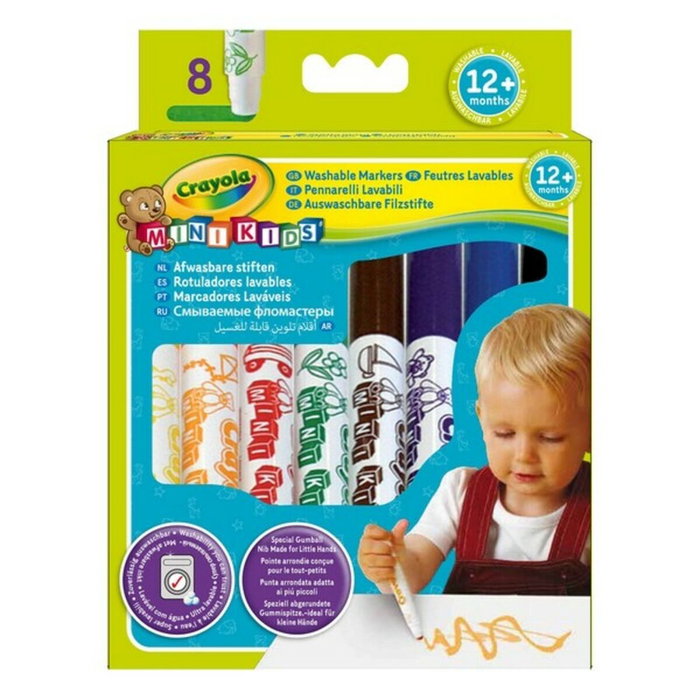 Crayola Feutres Lavables Multicouleur (8 pièces)