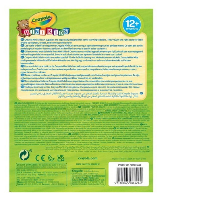 Crayola Feutres Lavables Multicouleur (8 pièces)