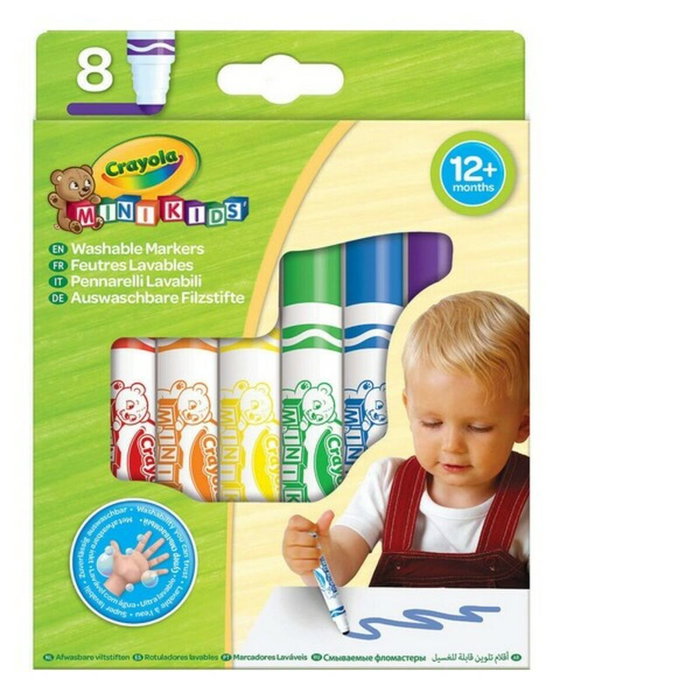 Crayola Feutres Lavables Multicouleur (8 pièces)