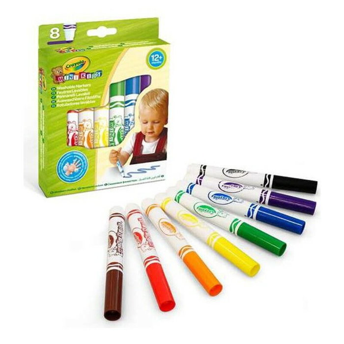 Crayola Feutres Lavables Multicouleur (8 pièces)