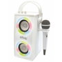Lexibook iParty Enceinte Karaoké Enfant Bluetooth Blanc