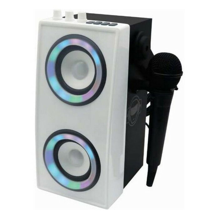 Lexibook iParty Enceinte Karaoké Enfant Bluetooth Blanc Lexibook iParty Enceinte Karaoké Enfant Bluetooth Blanc