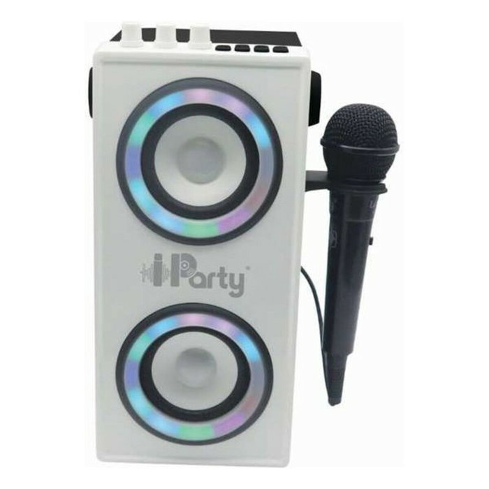 Lexibook iParty Enceinte Karaoké Enfant Bluetooth Blanc Lexibook iParty Enceinte Karaoké Enfant Bluetooth Blanc