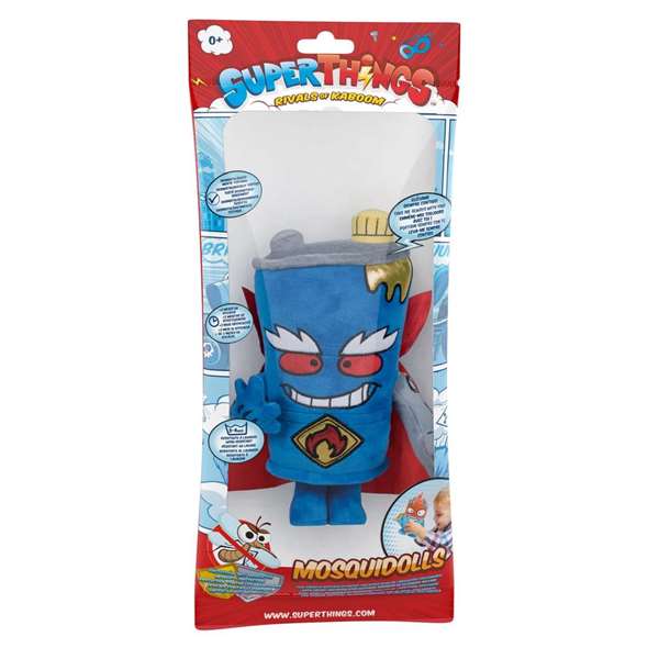 Superthings Mosquidolls - Peluche anti-moustiques de 20 cm pour enfants - Modèles assortis Superthings Mosquidolls - Peluche anti-moustiques de 20 cm pour enfants - Modèles assortis