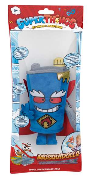 Superthings Mosquidolls - Peluche anti-moustiques de 20 cm pour enfants - Modèles assortis Superthings Mosquidolls - Peluche anti-moustiques de 20 cm pour enfants - Modèles assortis