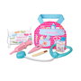 Nenuco Botiquín De Emergencias 7/16295 Famosa - Kit médical de docteur pour enfant avec stéthoscope, thermomètre, seringue et masque - Jouet éducatif +3 ans