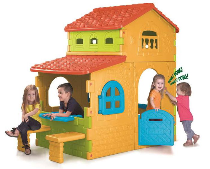 Feber Super Villa Maison de jeux pour enfants 180 x 110 x 206 cm