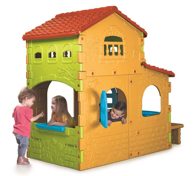 Feber Super Villa Maison de jeux pour enfants 180 x 110 x 206 cm