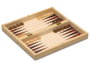 Cayro Jeu de Société 3 en 1 en Bois : Échecs, Dames et Backgammon - Plateau 29 x 29 cm - Multilingue