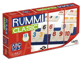 Cayro Jeu de Rummikub Classic, 2 à 4 Joueurs, Jeu de Plateau en Plastique, Dimensions 35x19x5 cm, Version Multilingue (Espagnol, Anglais, Français, Italien, Portugais, Allemand)