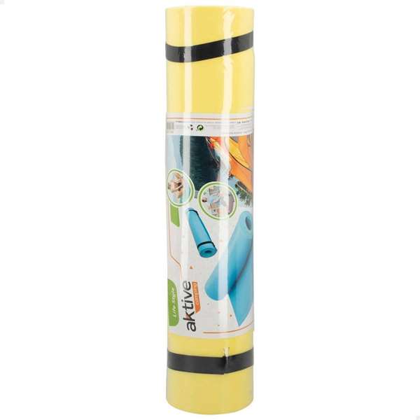 Color Baby Tapis de sol isolant pour camping 180 x 50 x 0.5 cm en gomme EVA - Modèles assortis (bleu, jaune, vert)