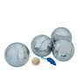 Color Baby Jeu de Pétanque en Métal avec 4 Boules et Mallette de Transport 16x7x17 cm