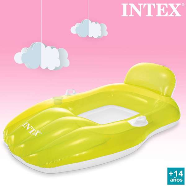 Intex Fauteuil gonflable avec accoudoirs et dossier 163x104 cm - Modèles assortis