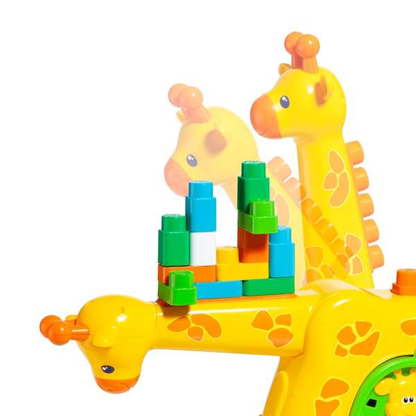 Molto Jirafa d'activités avec 15 blocs et sons, jouet d'éveil en plastique de 51 cm pour enfants à partir de 1 an Molto Jirafa d'activités avec 15 blocs et sons, jouet d'éveil en plastique de 51 cm pour enfants à partir de 1 an