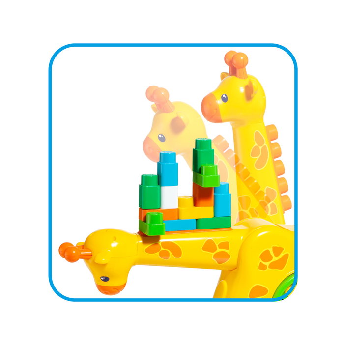 Molto Girafe d'activités interactive avec 15 blocs Molto Girafe d'activités interactive avec 15 blocs