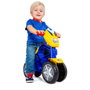 Molto - Moto Correpasillos Bleue pour Enfant 1+ an - 4 Roues, Stabilité - Jouet Motocyclette Première Conduite