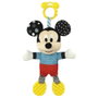 Clementoni Peluche Textures Baby Mickey Disney avec Hochet