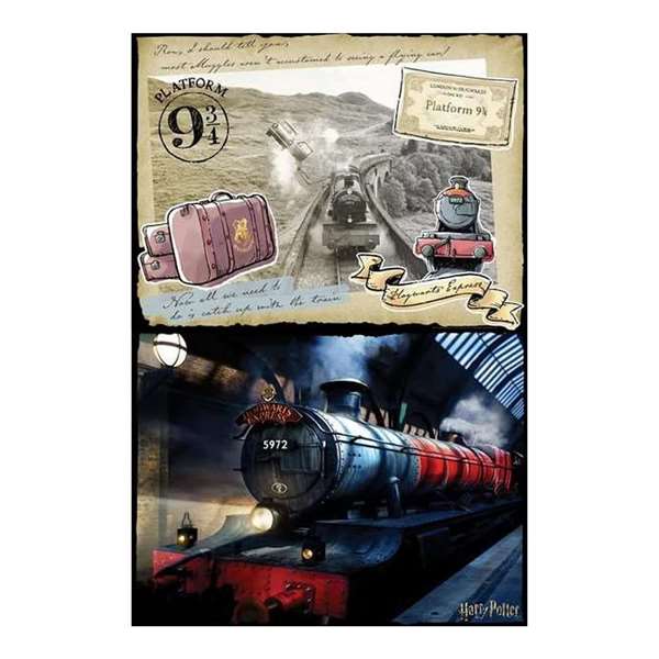 REDSTRING Puzzle à gratter Harry Potter Hogwarts Express, 500 pièces