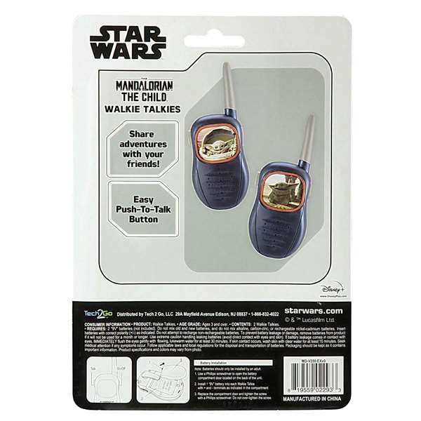 REDSTRING Walkie Talkies The Mandalorian (Portée env. 500 m)