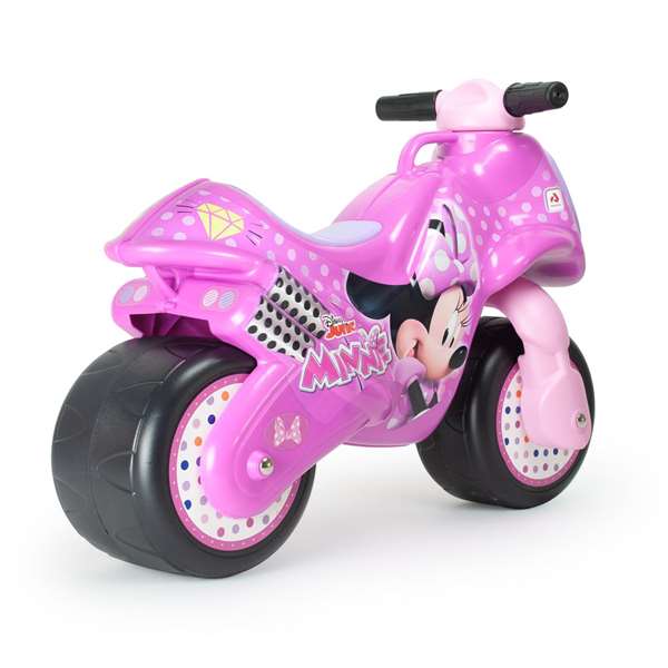 Injusa Correpasillos Moto Neox Minnie 69x27,5x49 cm - Trotteur moto pour enfant dès 18 mois, sans montage ni piles Injusa Correpasillos Moto Neox Minnie 69x27,5x49 cm - Trotteur moto pour enfant dès 18 mois, sans montage ni piles