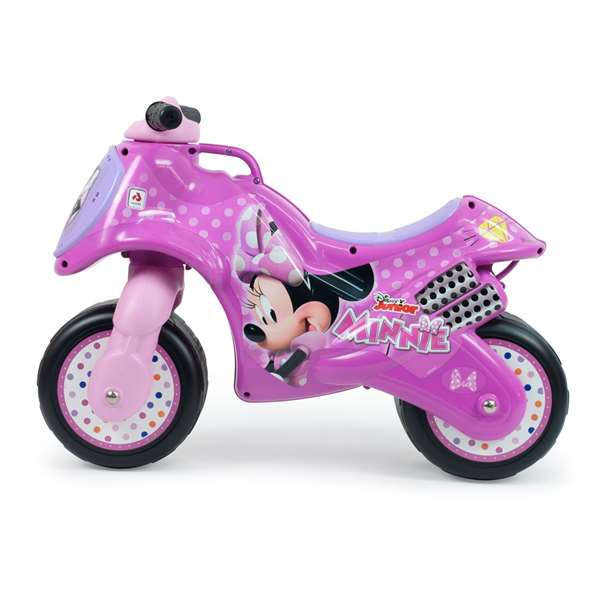Injusa Correpasillos Moto Neox Minnie 69x27,5x49 cm - Trotteur moto pour enfant dès 18 mois, sans montage ni piles Injusa Correpasillos Moto Neox Minnie 69x27,5x49 cm - Trotteur moto pour enfant dès 18 mois, sans montage ni piles