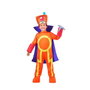 My Other Me - Costume complet Oculus avec cape, chapeau, brassard, arme textile et protège-bottes - Taille 6-7 ans - Multicolore