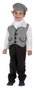 Creaciones Llopis - Déguisement enfant Chulapo traditionnel espagnol avec pantalon, gilet, foulard et casquette - Taille 2-3 ans (T-0)