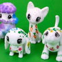 Crayola Washimals - Nouveau Set de Baignoire et 4 Animaux Lavables avec 6 Marqueurs - Ensemble de Jeu Créatif Réutilisable pour Enfants - Référence 74-7453