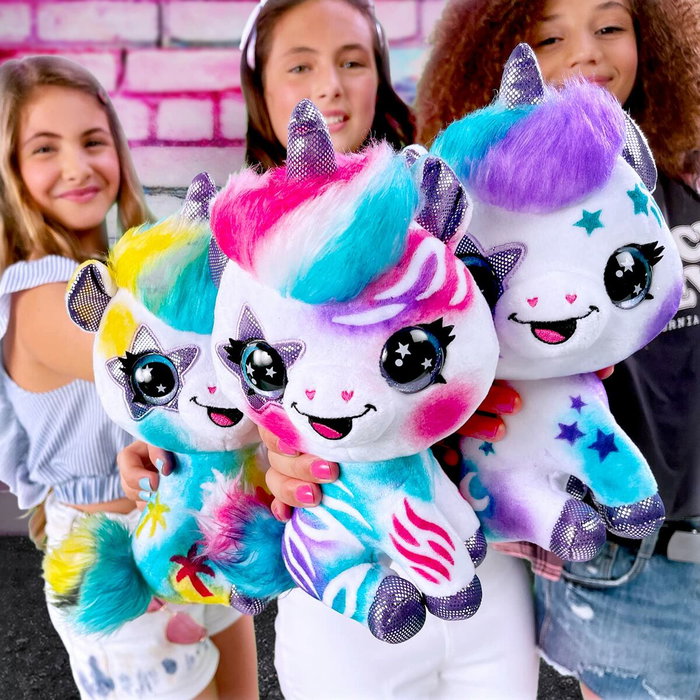Canal Toys Peluche Licorne à personnaliser avec aérographe électrique