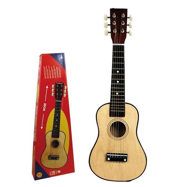 Reig - Guitare jouet en bois 55 cm pour enfants dès 3 ans, sans piles