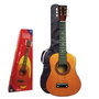 Reig Guitare jouet en bois 65 cm pour enfants à partir de 3 ans, 10 pièces, matériau plastique