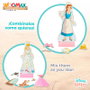 WOOMAX Jeu Magnétique en Bois Princesses Disney - 45 Pièces - Développe la Créativité - À Partir de 3 Ans