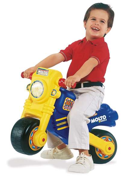 Molto Cross Classico - Correpasillos (Porteur) pour Enfants 63 cm - Jouet d'Éveil et Motricité Sans Piles - Dès 18 Mois