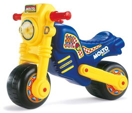 Molto Cross Classico - Correpasillos (Porteur) pour Enfants 63 cm - Jouet d'Éveil et Motricité Sans Piles - Dès 18 Mois