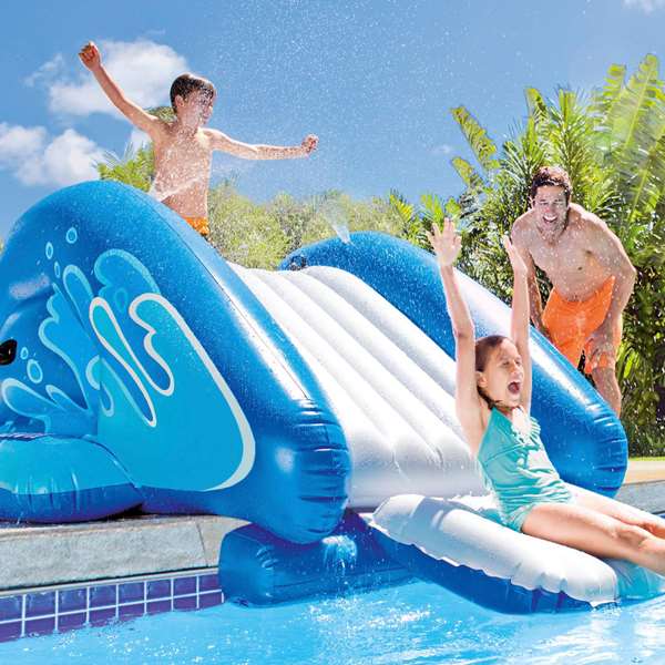 Intex Toboggan gonflable Kool Splash 333 x 206 x 117 cm