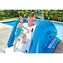 Intex - Toboggan gonflable aquatique Kool Splash pour piscine - Dimensions 333 x 206 x 117 cm - Pour 6 ans et plus