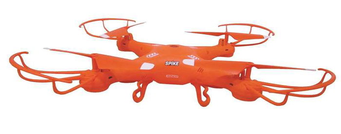Ninco Dron Spike RC avec double batterie pour autonomie, drone radiocommandé, dimensions 32 x 32 x 7 cm
