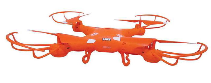 Ninco Dron Spike RC avec double batterie pour autonomie, drone radiocommandé, dimensions 32 x 32 x 7 cm