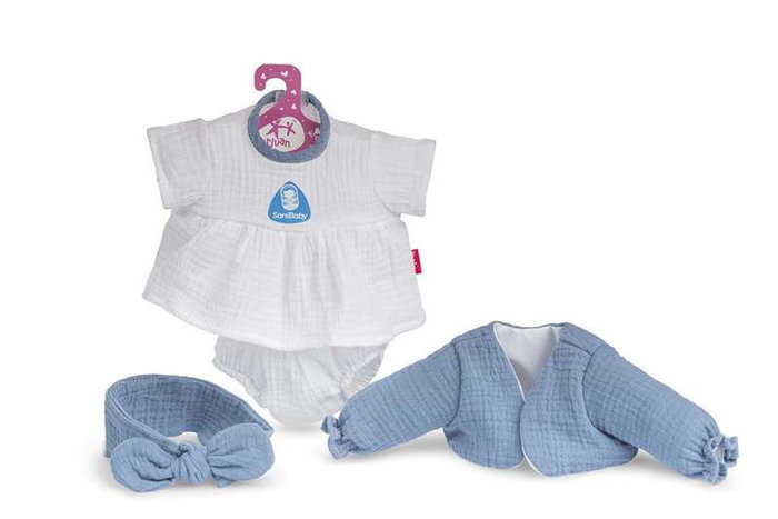 Berjuan Ropa Sanibaby - Coussin d'allaitement antibactérien pour bébé de 3 ans et plus, 40 cm, modèle bleu Berjuan Ropa Sanibaby - Coussin d'allaitement antibactérien pour bébé de 3 ans et plus, 40 cm, modèle bleu