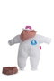 Berjany Sanibaby Robe Antibactérienne 28 cm Modèle Rose Poudré - Pour enfants dès 3 ans