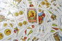 Fournier N°12 - Jeu de 50 cartes espagnoles, étui en plastique transparent