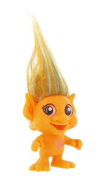 Golden Toys Figura Trolls Totz Naranja 6 cm Golden Toys Figura Trolls Totz Naranja 6 cm