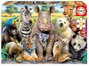 Educa Puzzle 300 Pièces Photo de Classe Animaux Sauvages - Pour Enfants 8 à 11 Ans
