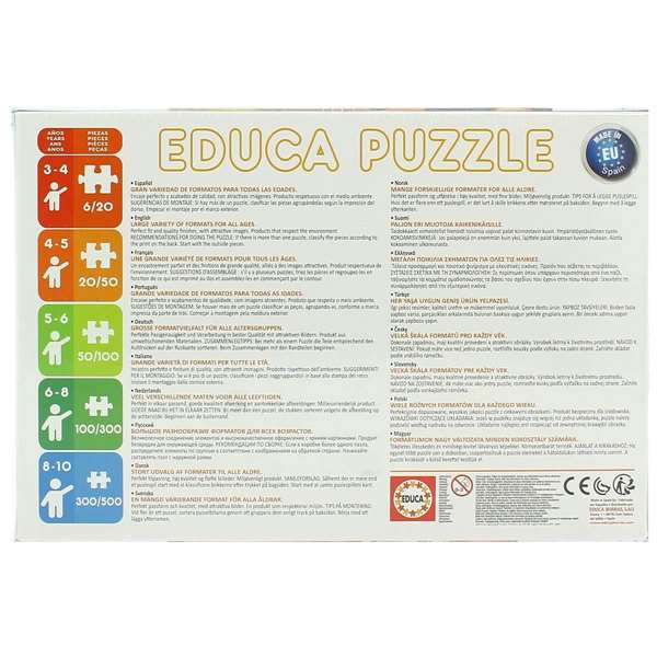 Educa Puzzle 300 Pièces Photo de Classe Animaux Sauvages - Pour Enfants 8 à 11 Ans