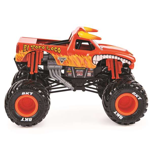 Spin Master Monster Jam - Camion monstre à l'échelle 1:24 - 14,92x21,27x13,65 cm - Modèles assortis (Sans piles)