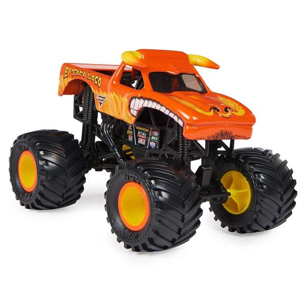 Spin Master Monster Jam - Camion monstre à l'échelle 1:24 - 14,92x21,27x13,65 cm - Modèles assortis (Sans piles)