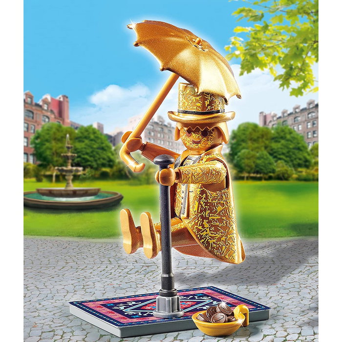 Playmobil Artista Callejero - Déguisement Doré Playmobil Artista Callejero - Déguisement Doré