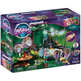 Playmobil Ayuma Cérémonie du Printemps - Aventure Magique Forêt des Fées avec Chamane et Doncelle, Jouet 107 Pièces