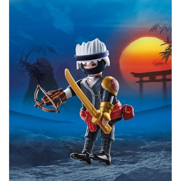 Playmobil Ninja - Figurine avec épée, ballesta, brazalete et accessoires